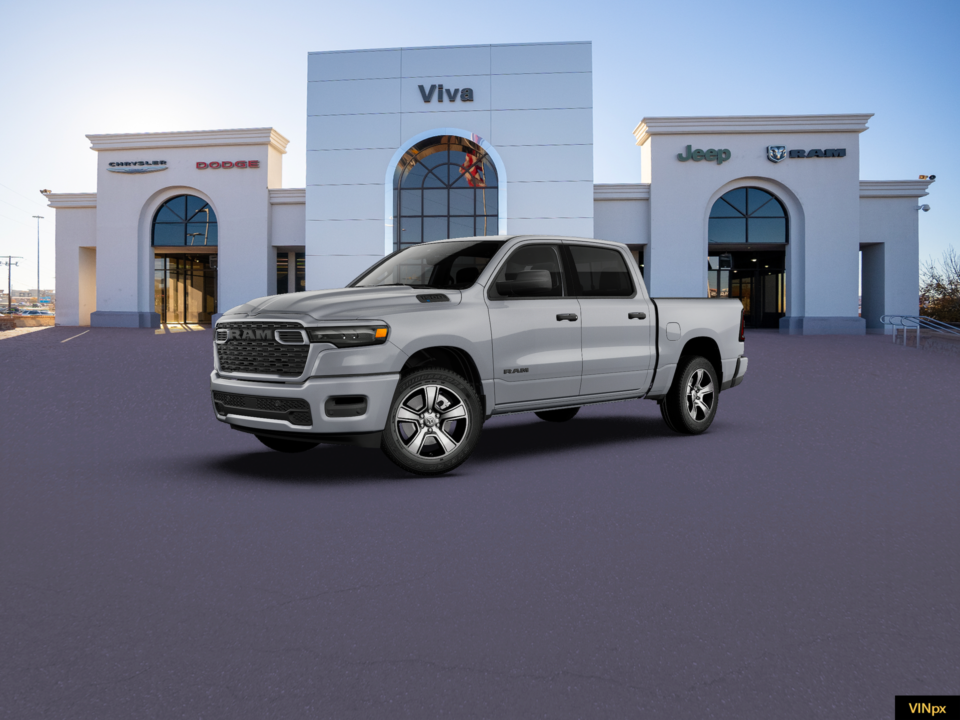 New 2027 Silver Zynith Exterior Paint RAM Express image 2