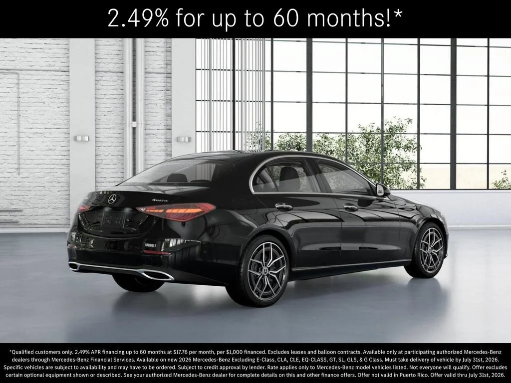 New 2026 Black Mercedes-Benz C 300 image 63