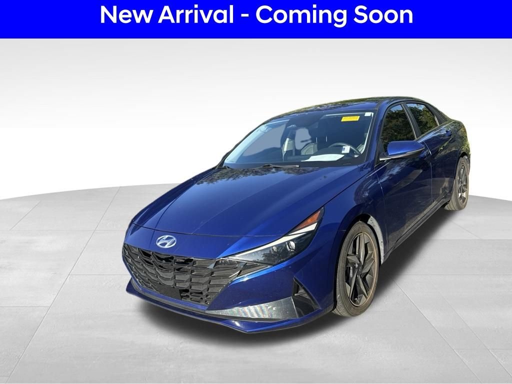 Certified Used 2023 Blue Hyundai Limited image 1