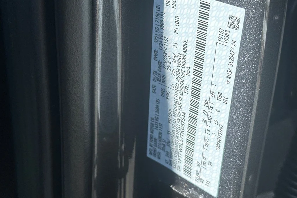 New 2026 Gray Metallic Ford XLT image 27