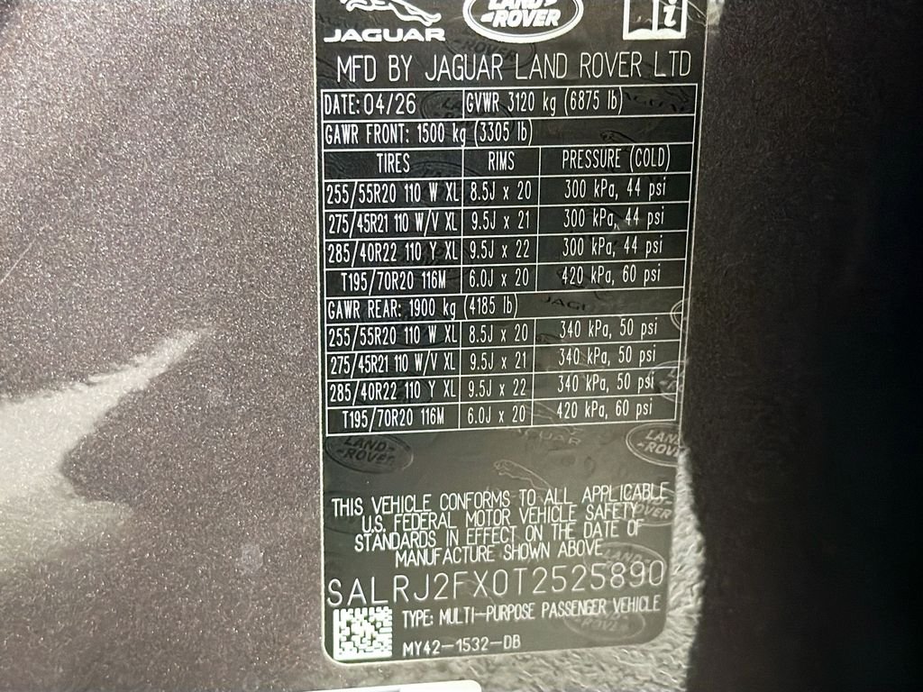 New 2026 Charente Grey Land Rover S image 34