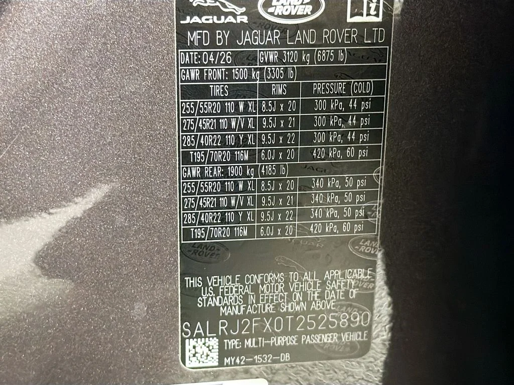 New 2026 Charente Grey Land Rover S image 34