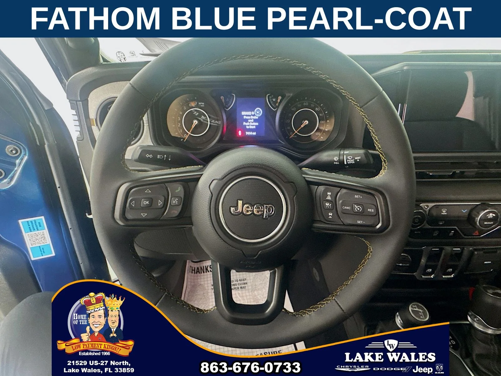Used 2025 Blue Jeep Sport S image 11