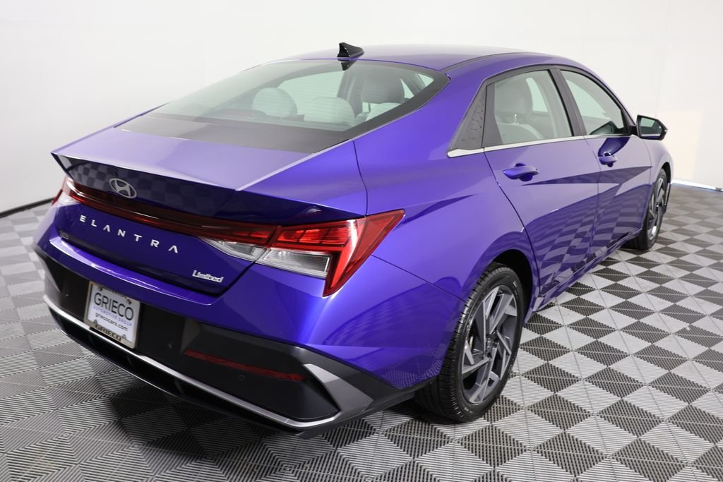 Used 2024 Blue Hyundai Limited image 8