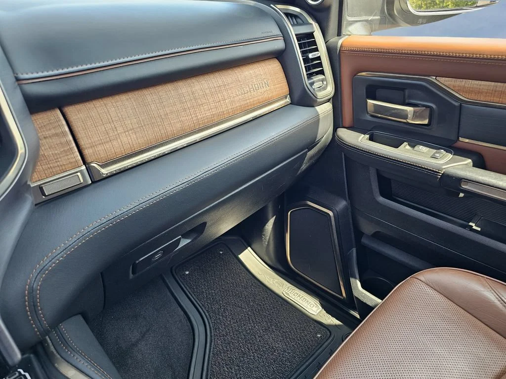 Used 2021 Pearl White Ram Longhorn image 30