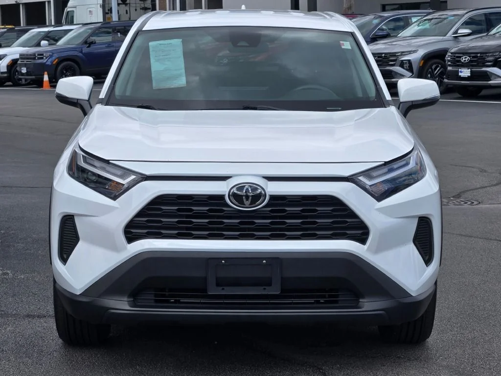 Used 2023 White Toyota LE image 2