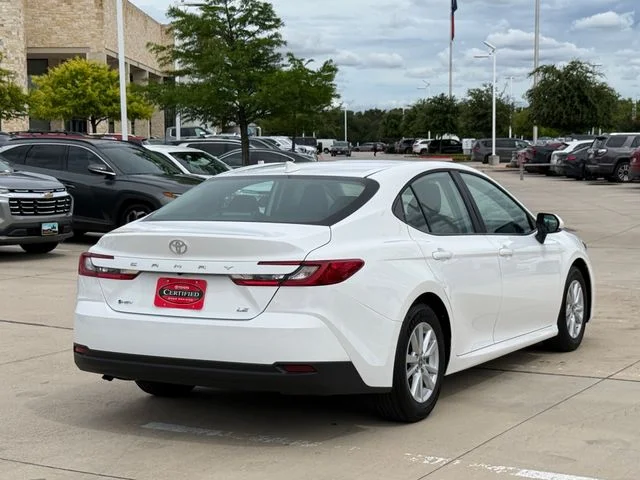 Certified Used 2026 White Toyota LE image 4