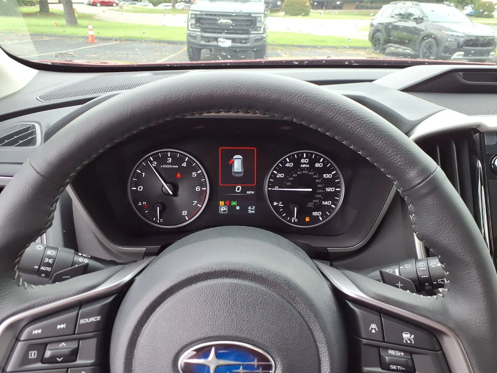 New 2026 CRIMSON RED PEARL Subaru Limited 8-Passenger image 9