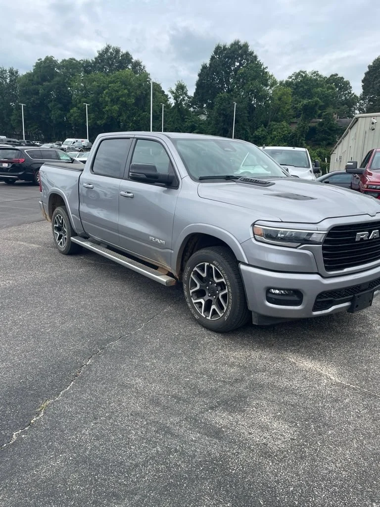 Used 2025 Billet Silver Metallic Clearcoat Ram Laramie image 4