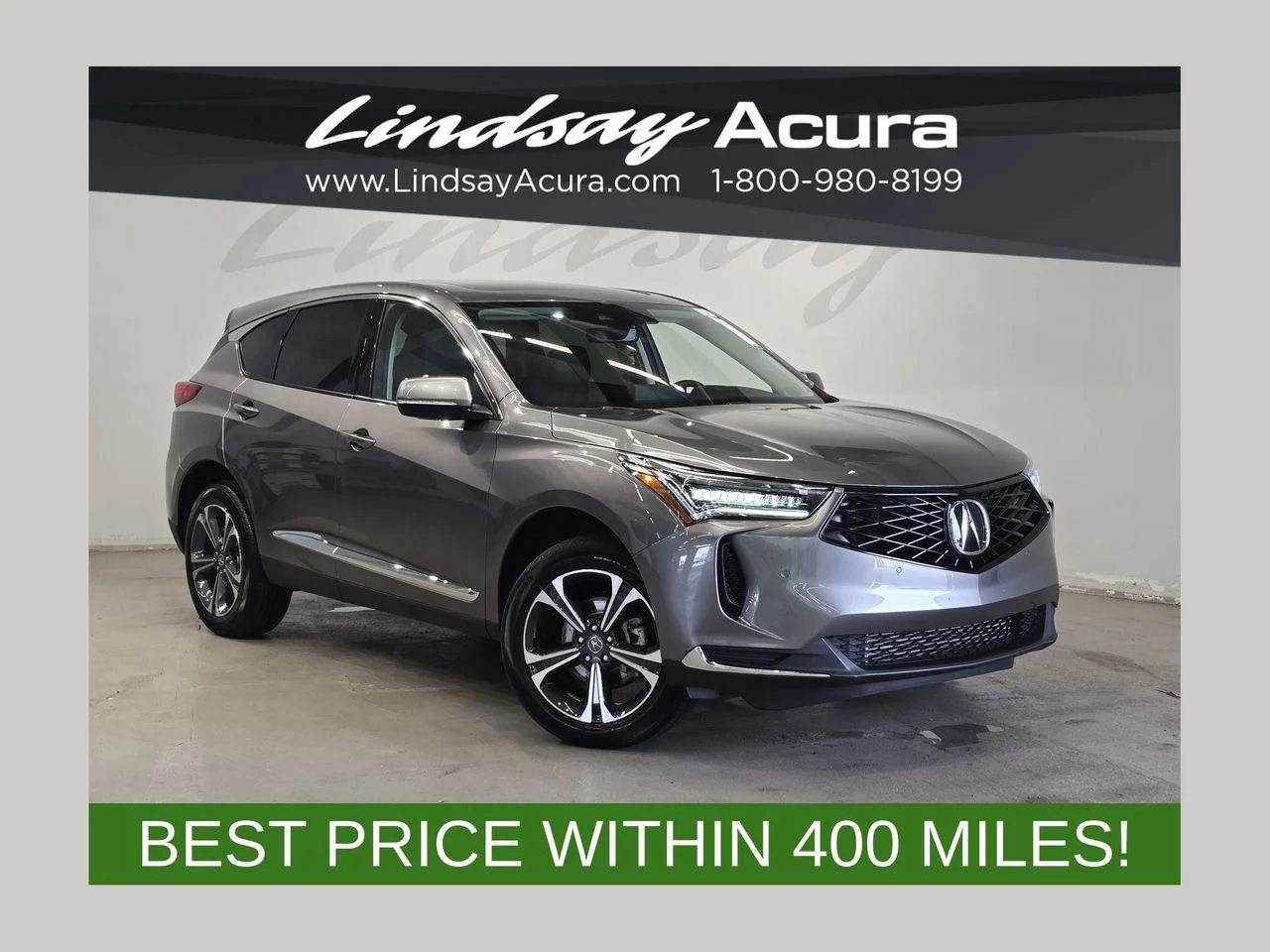 Used 2025 Liquid Carbon Metallic Acura Technology Package image 1