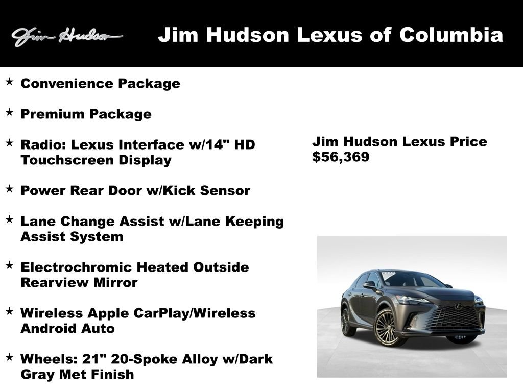 Certified Used 2025 Gray Lexus 350 Premium image 3