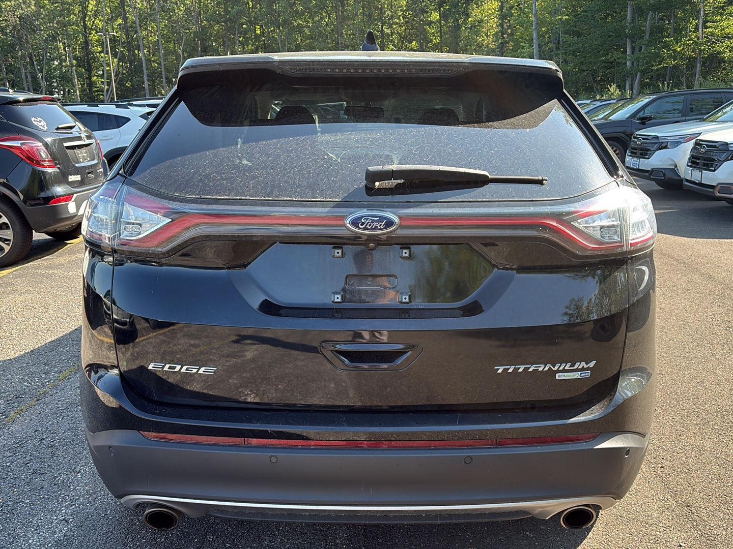 Used 2018 Shadow Black Ford Titanium image 12