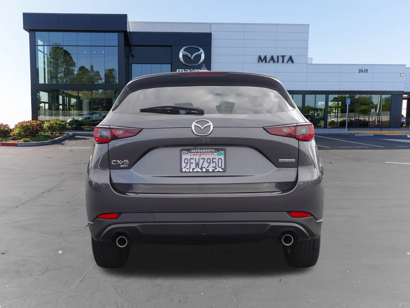 Certified Used 2023 Machine Gray Metallic Mazda 2.5 S Premium Package image 5