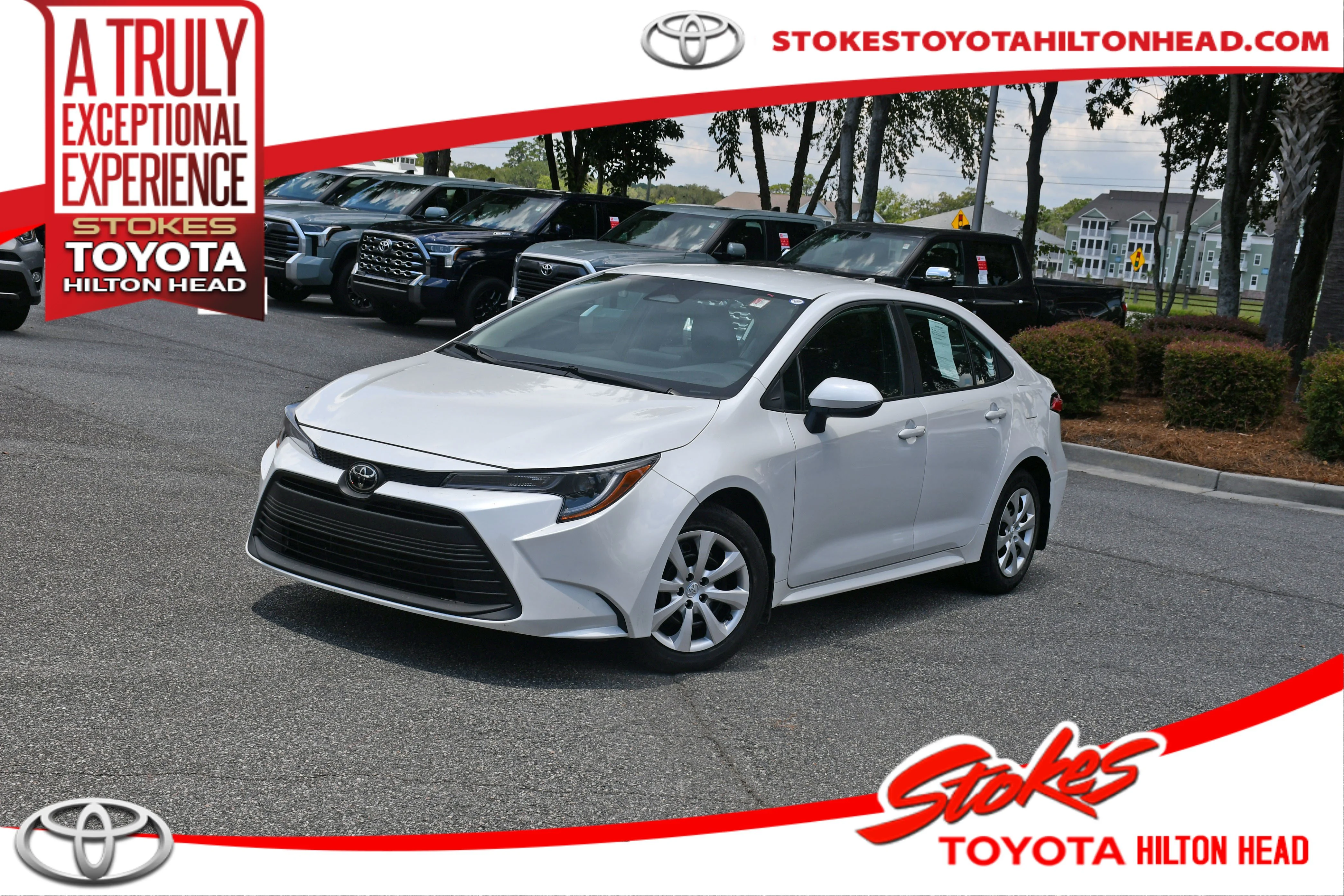 Certified Used 2025 Beige Toyota LE image 1