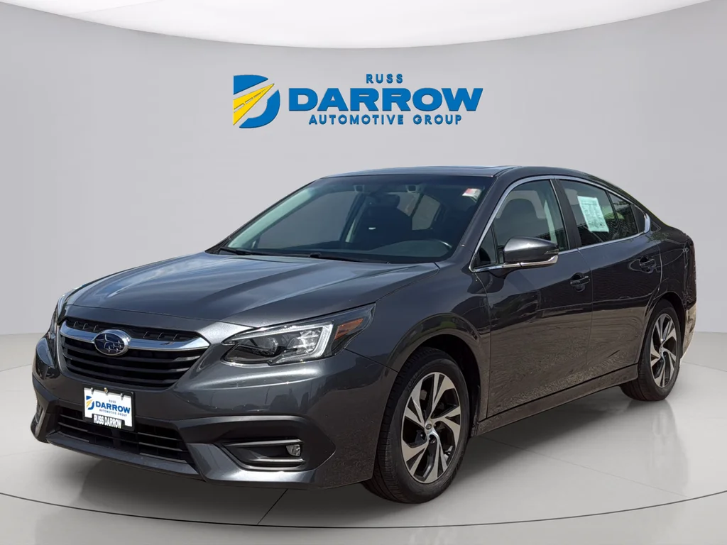 Used 2021 Magnetite Gray Metallic Subaru Premium image 1