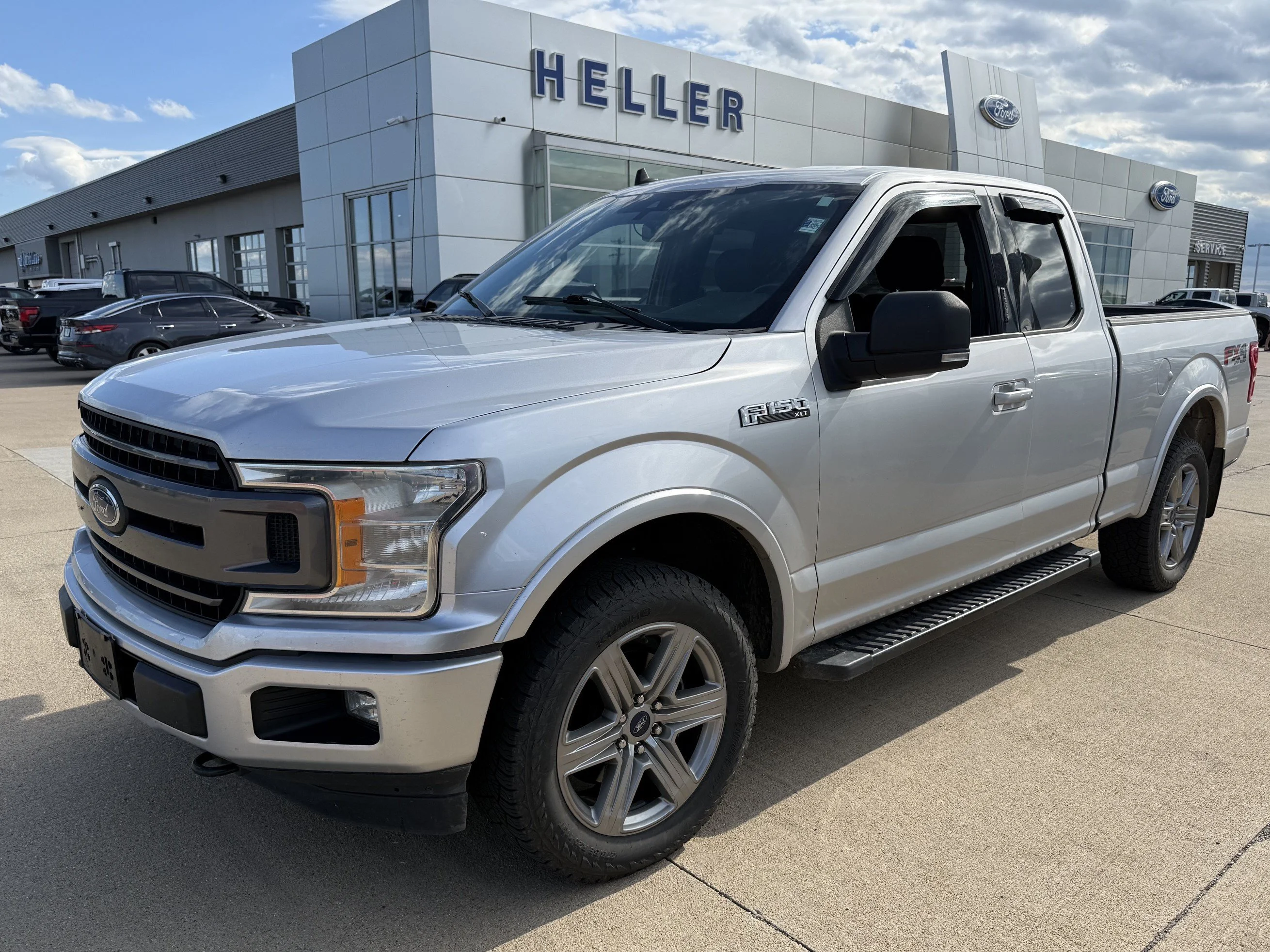 Used 2019 Ingot Silver Metallic Ford XLT image 3