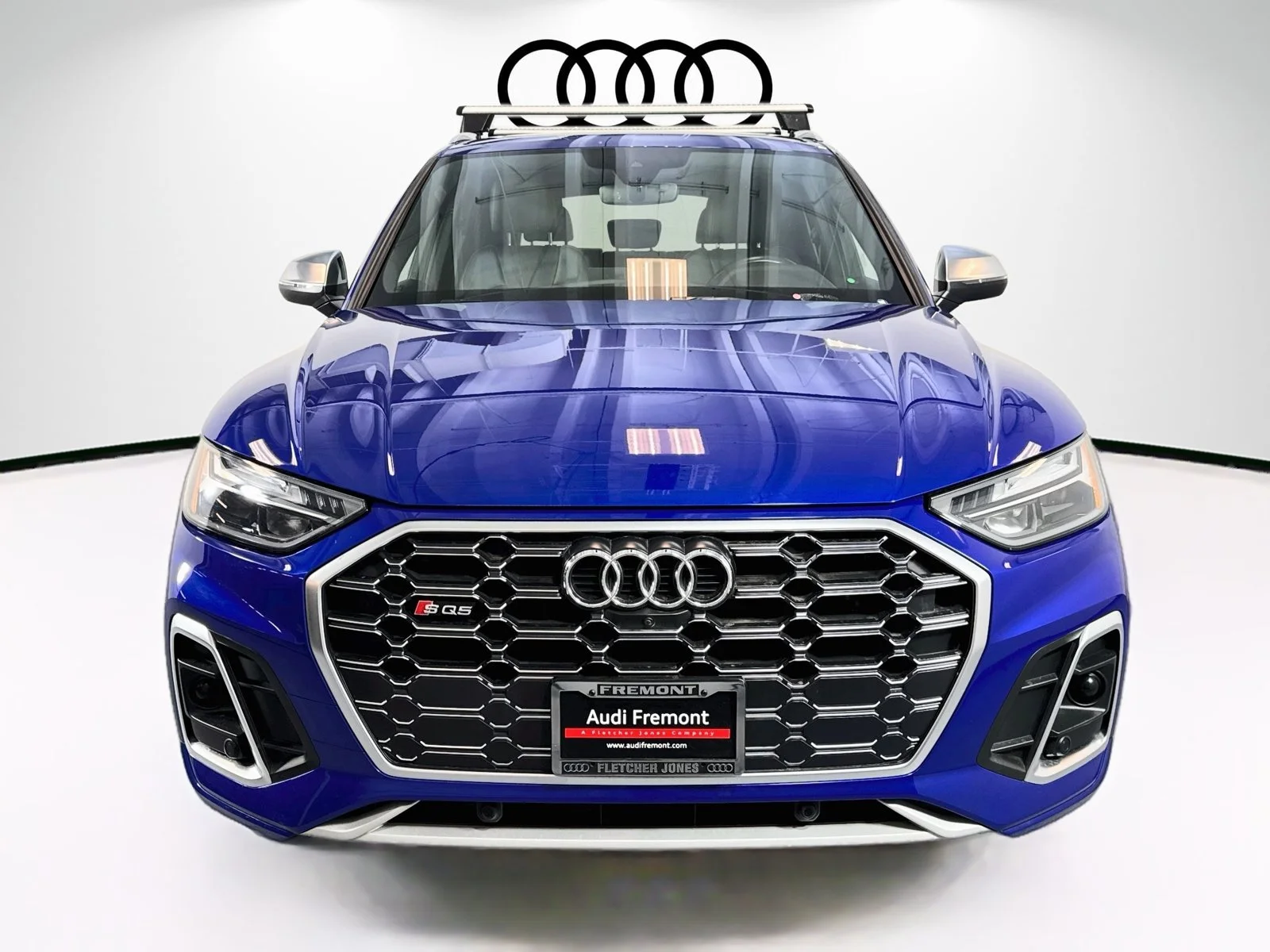 Used 2022 Blue Audi Premium Plus image 2