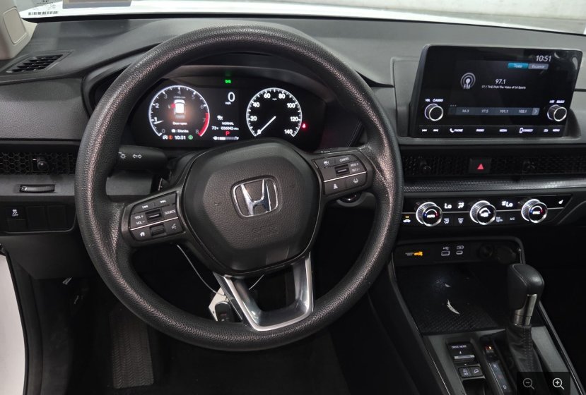 Certified Used 2023 Platinum White Pearl Honda EX image 8