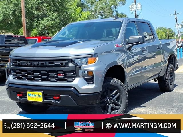 New 2026 Chevrolet Silverado 1500 Custom Trail Boss Four Wheel Drive Crew Cab