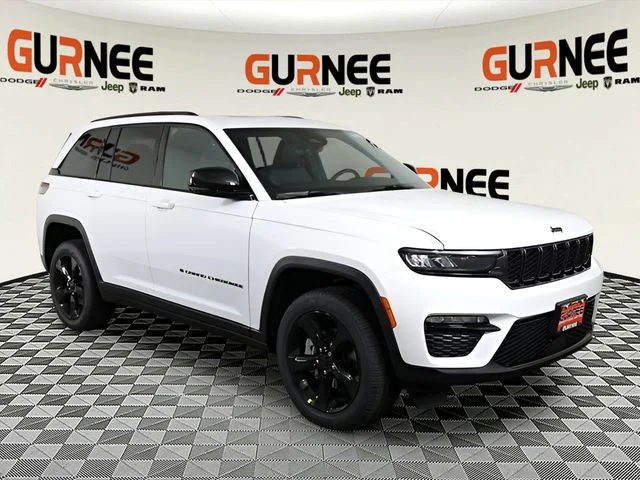 New 2025 Bright White Clear-Coat Exterior Paint Jeep Limited image 2