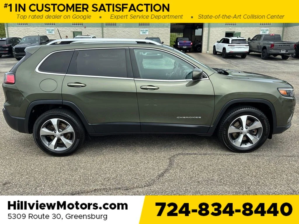 Certified Used 2020 Olive Green Jeep Limited image 8