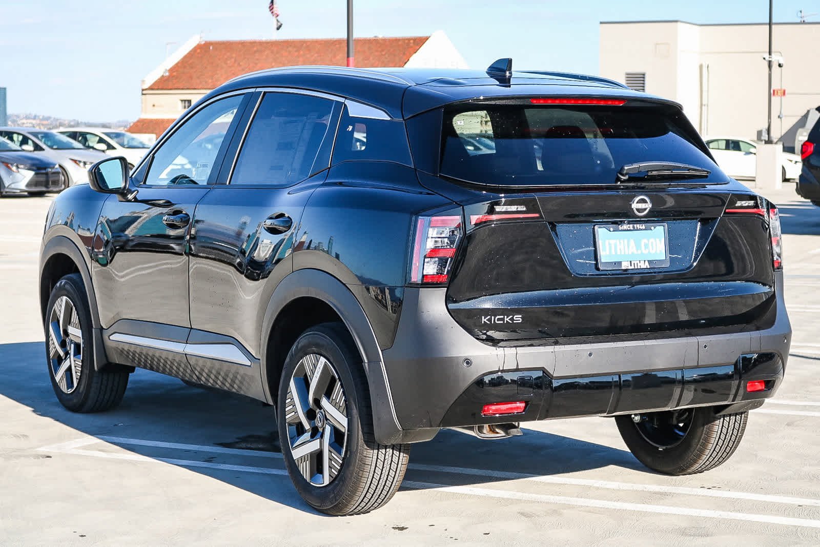 New 2026 Super Black Nissan SV image 8