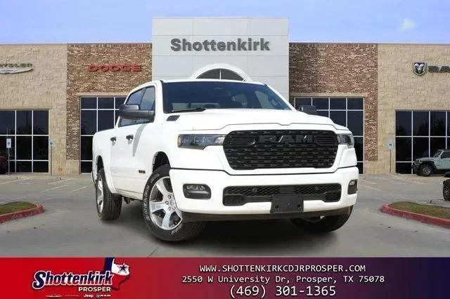 New 2026 Bright White Clearcoat RAM Express image 1