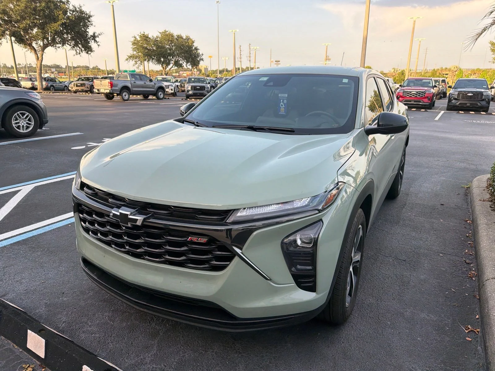Certified Used 2024 Green Chevrolet 1RS image 8