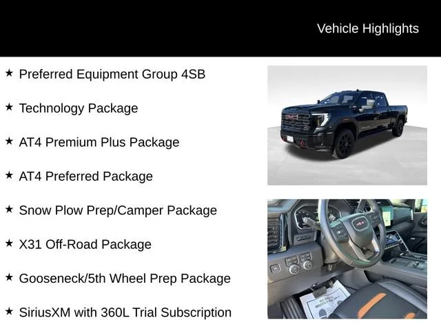Certified Used 2026 Onyx Black GMC AT4 image 7