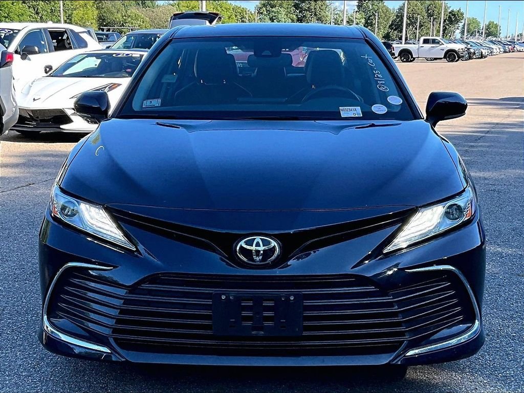 Used 2021 Blue Toyota XLE image 2