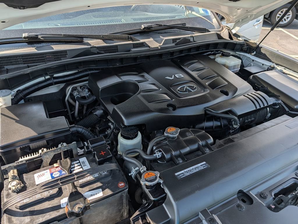 Used 2019 Moonstone White INFINITI LUXE image 36