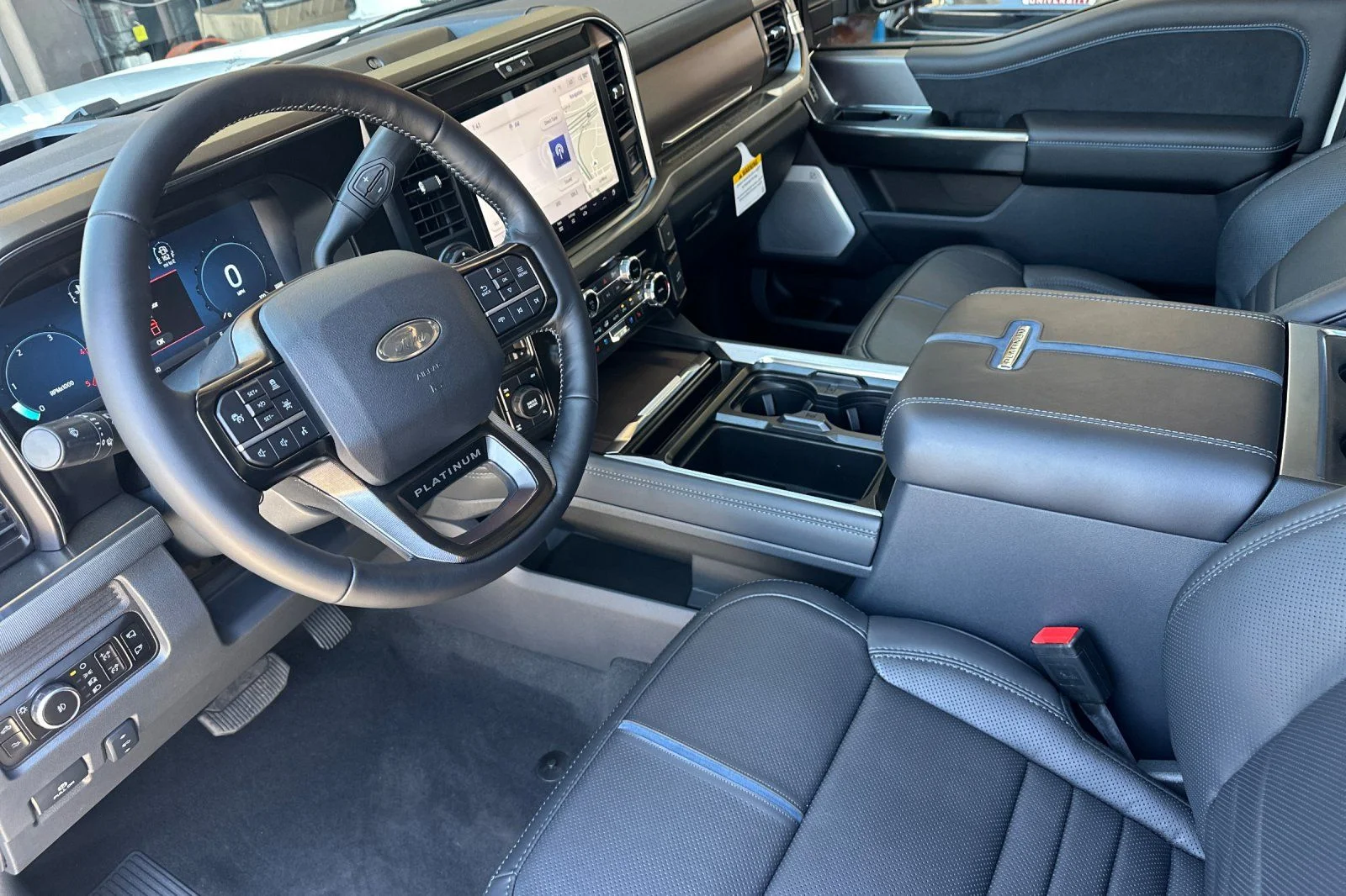 New 2026 Star White Metallic Tri-Coat Ford F-250® Platinum® image 9