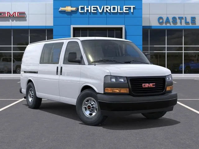 New 2026 Summit White GMC Work Van image 8