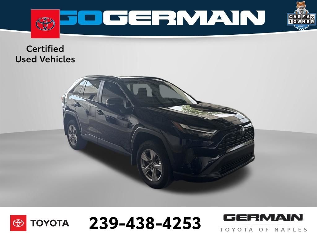 Certified Used 2025 Blue Toyota XLE image 9
