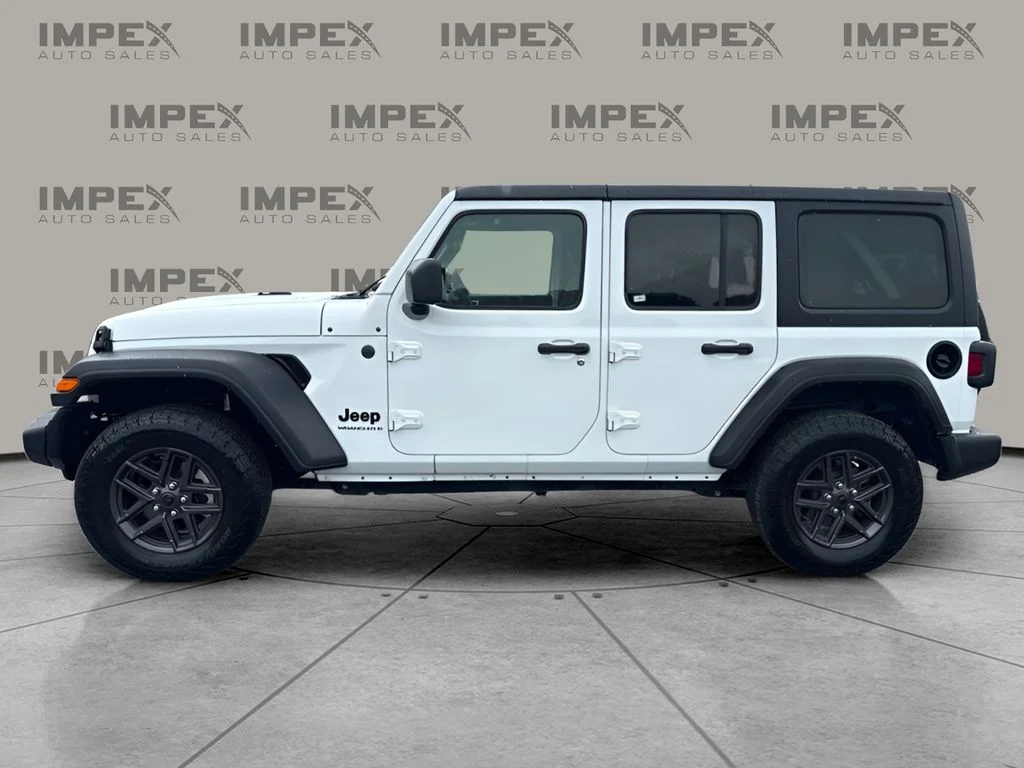 Used 2025 White Jeep Sport S image 2