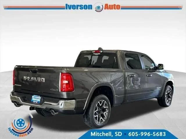 New 2026 Granite Crystal Metallic Clear-Coat Exterior Paint RAM LARAMIE image 7