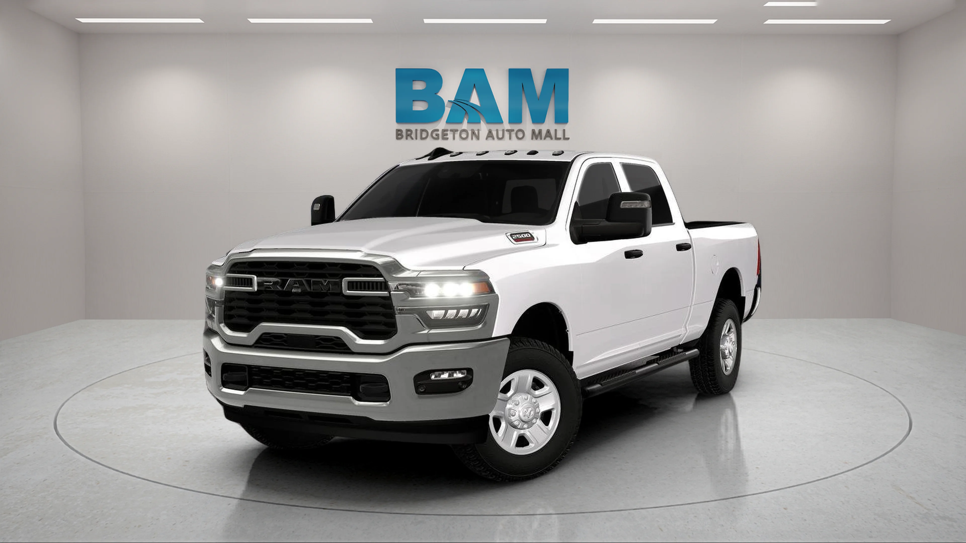 New 2026 Bright White Clear-Coat Exterior Paint RAM Tradesman image 4
