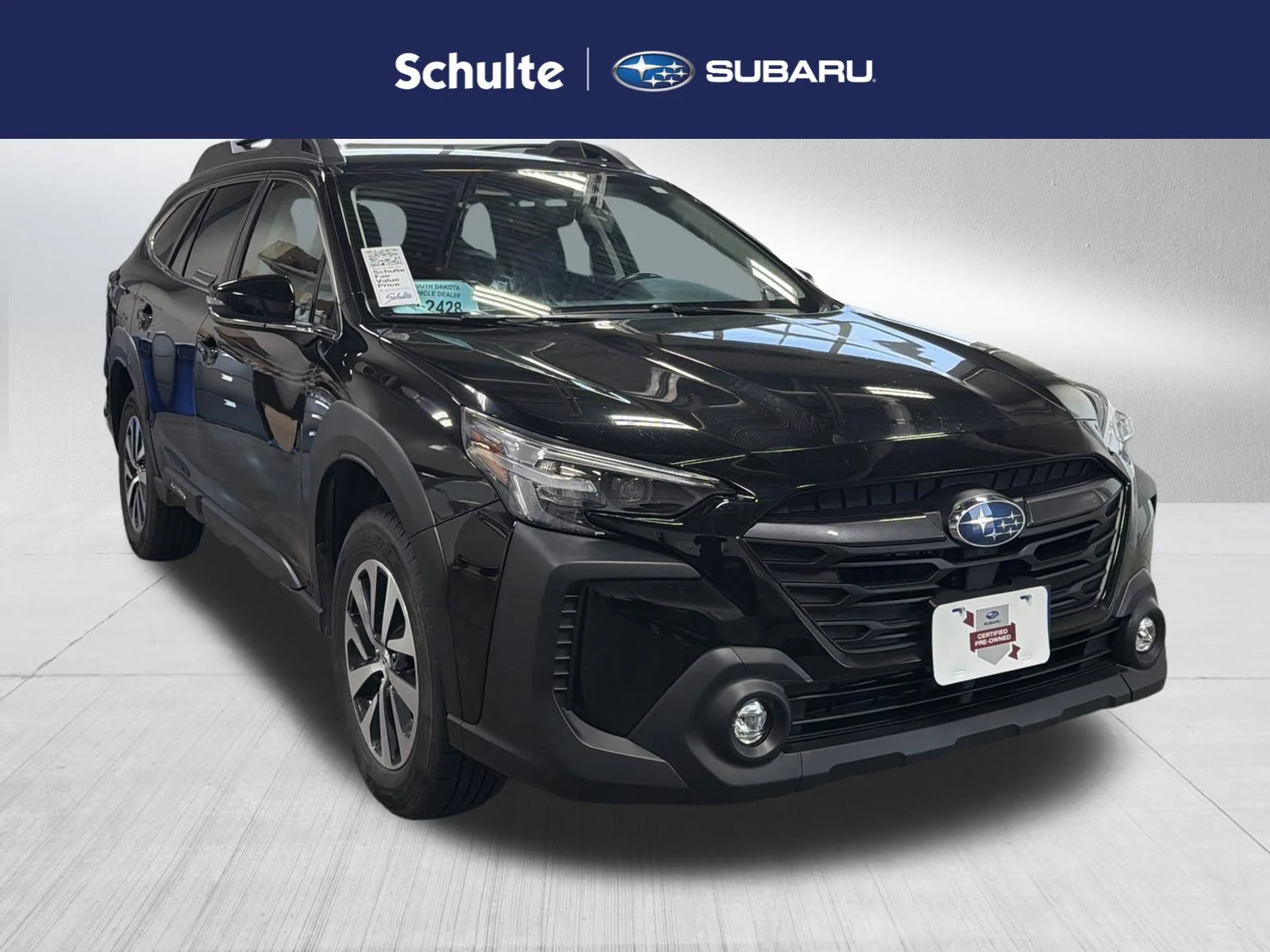Certified Used 2024 Crystal Black Silica Subaru Premium image 1