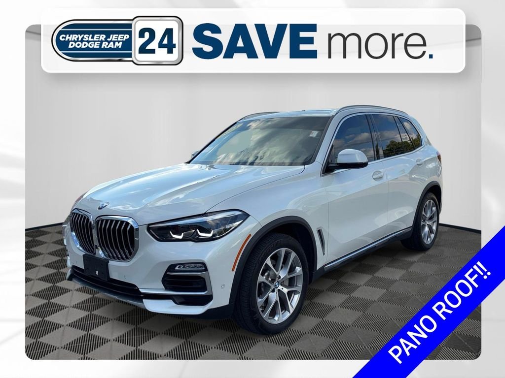 Used 2021 White BMW xDrive40i image 1