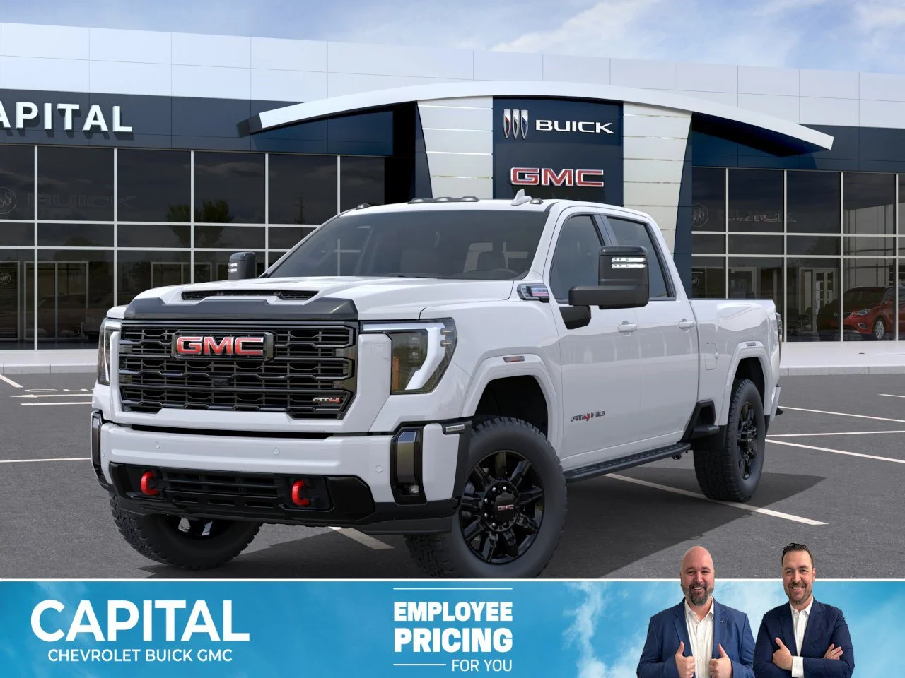 New 2026 Summit White GMC AT4 image 1