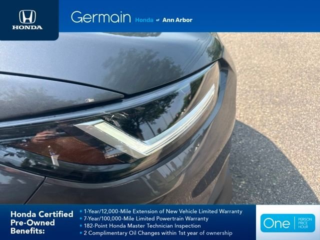 Certified Used 2024 Modern Steel Metallic Honda 5DR AWD LX image 4