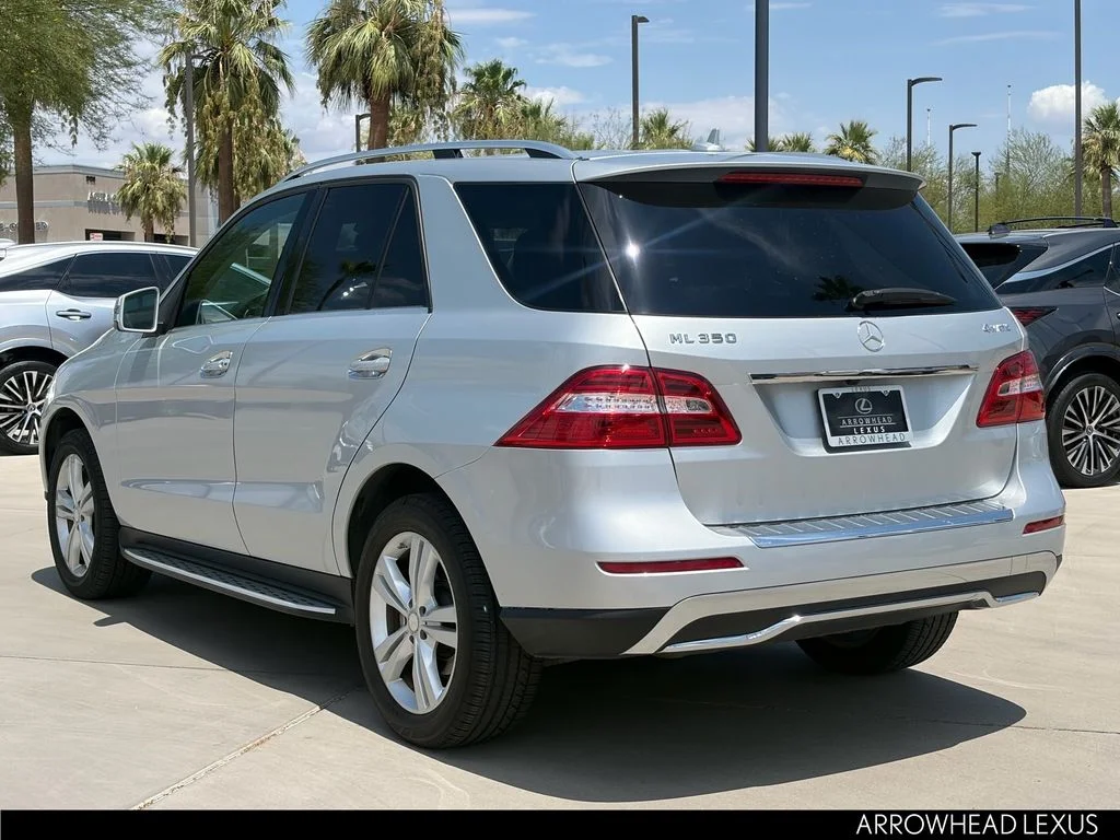 Used 2013 Silver Mercedes-Benz ML 350 image 4