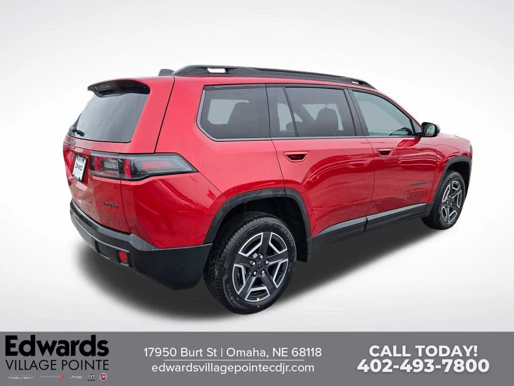 New 2026 Red Hot Pearl-Coat Exterior Paint Jeep Limited image 3