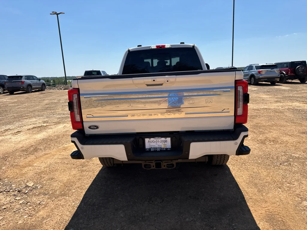 New 2026 Star White Metallic Tri-Coat Ford Platinum image 6