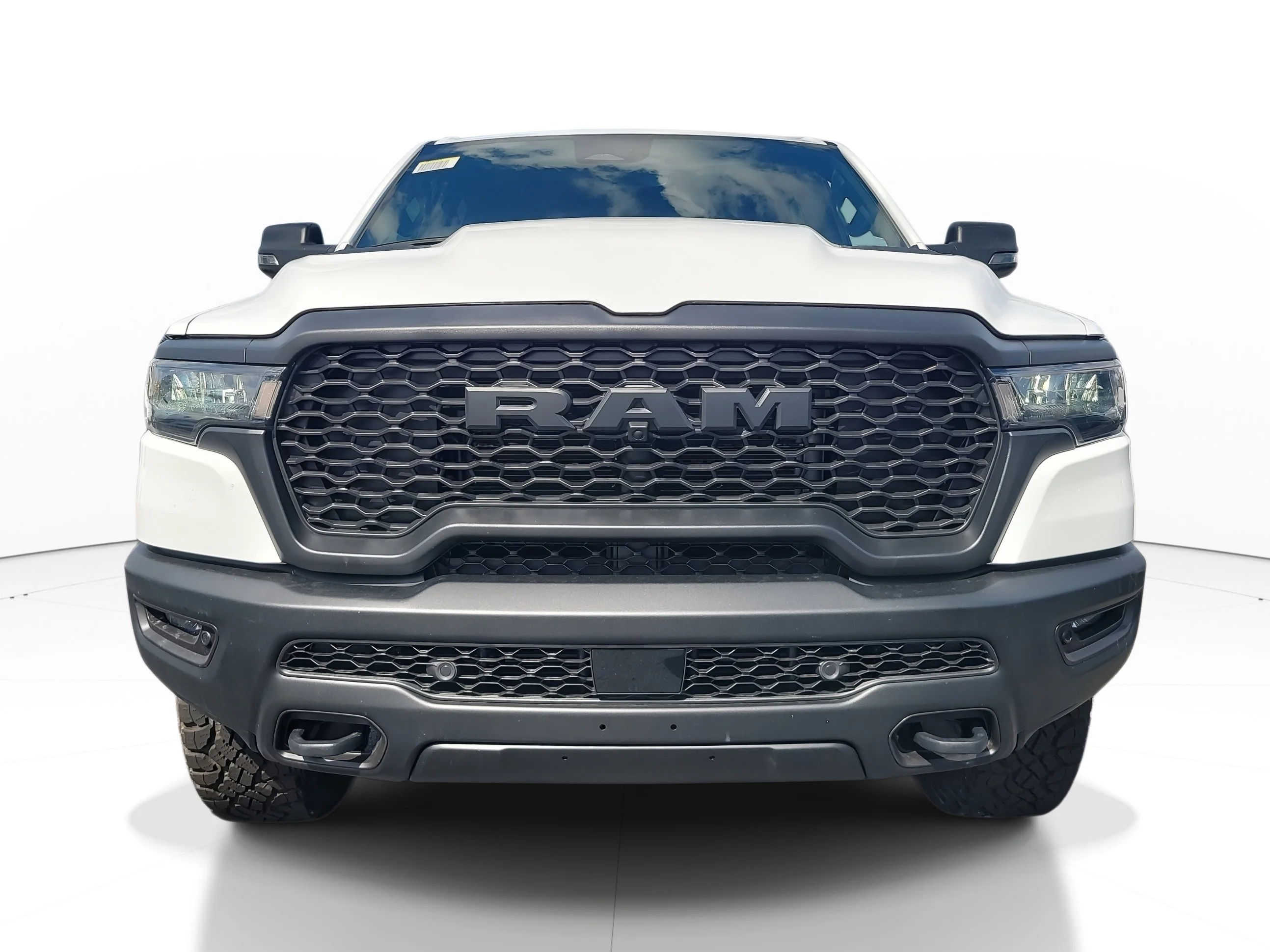 New 2026 Bright White Clearcoat Ram Rebel image 3
