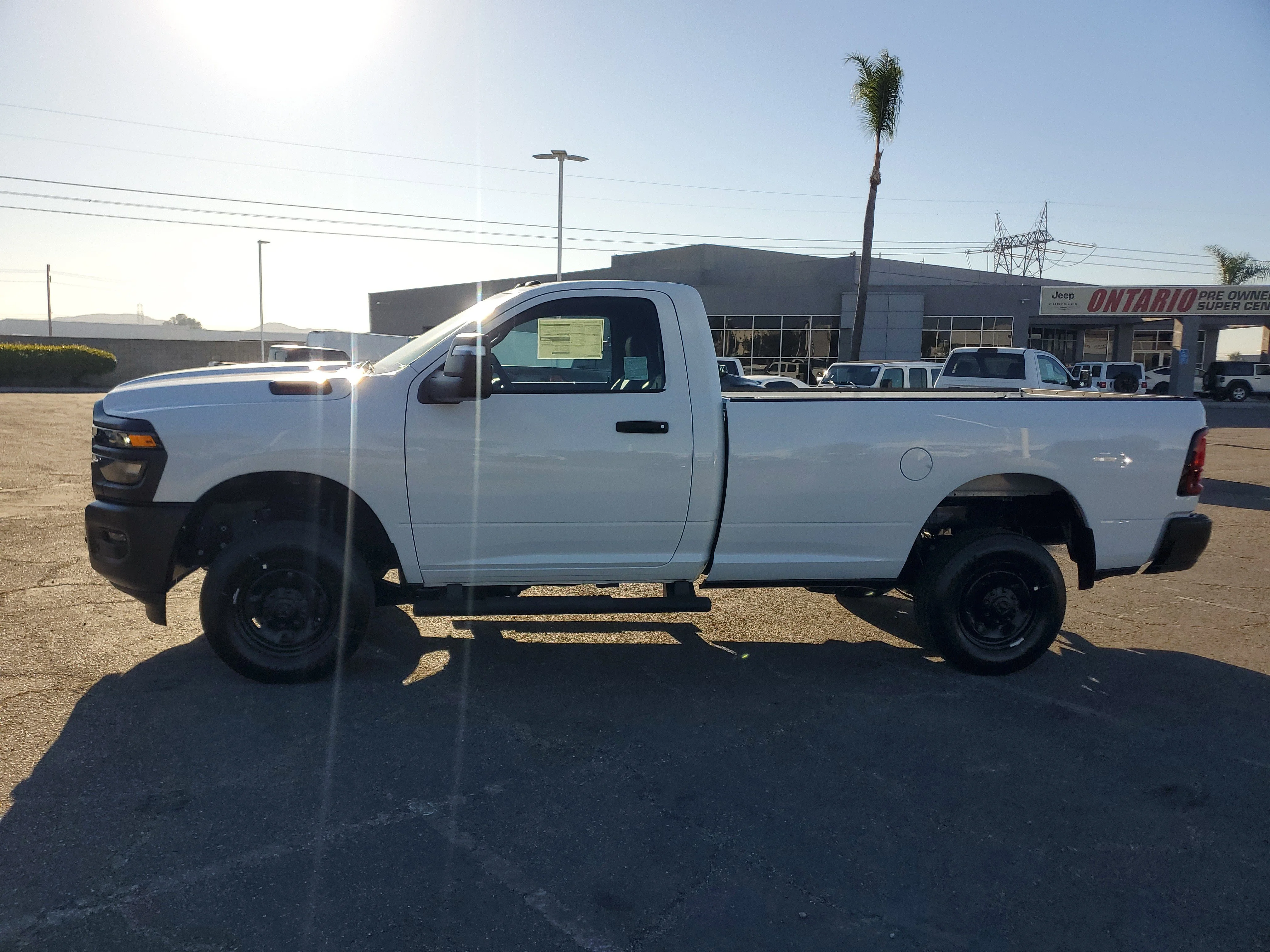 New 2026 Bright White Clear-Coat Exterior Paint RAM Tradesman image 7