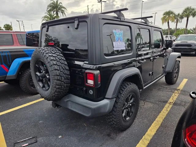 Certified Used 2022 Black Jeep Unlimited Willys image 5