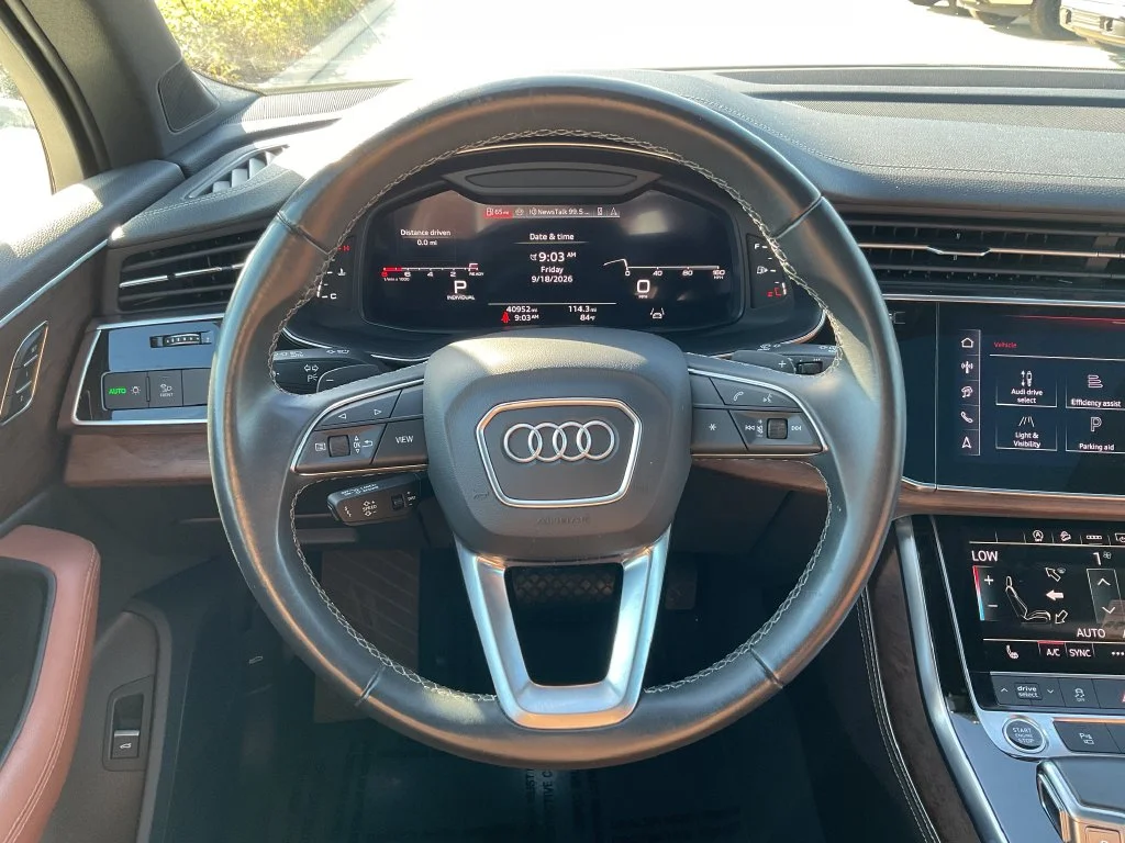 Used 2025 White Audi 55 Premium Plus image 25