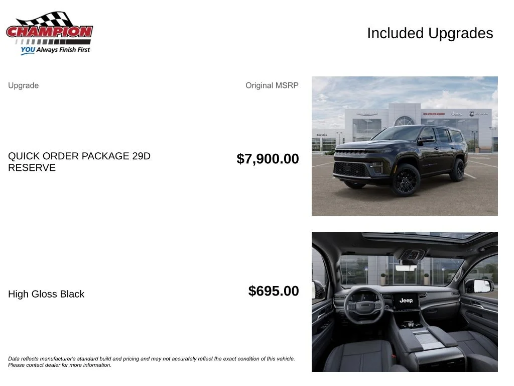 New 2026 Black Jeep Limited Reserve image 6