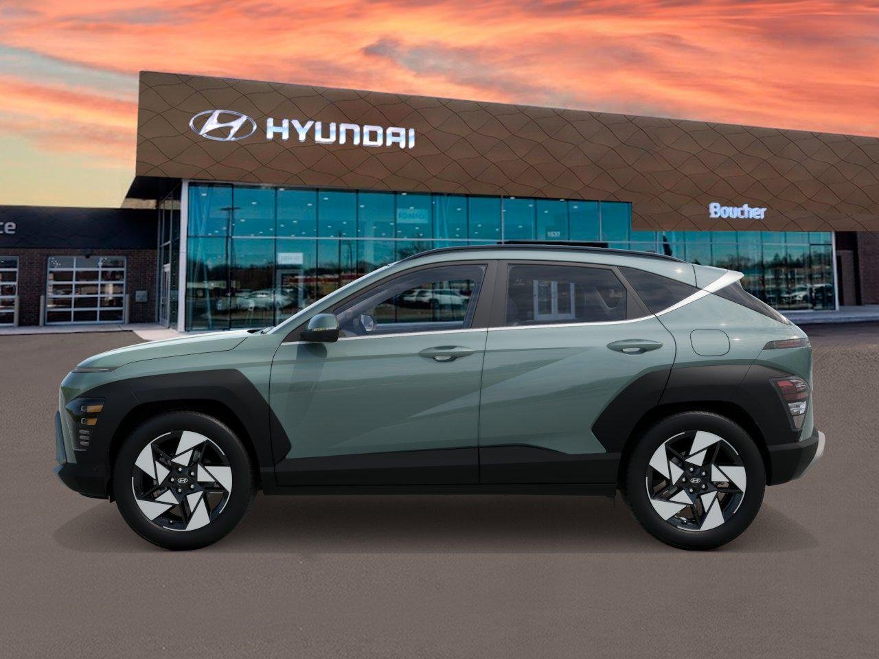 New 2027 Mirage Green Hyundai Limited AWD image 3
